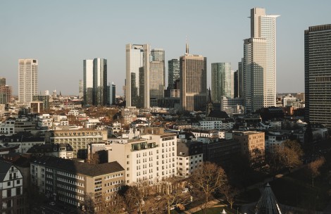 a city with many tall buildings