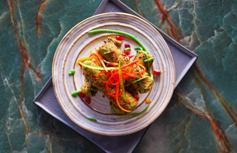 food on a plate