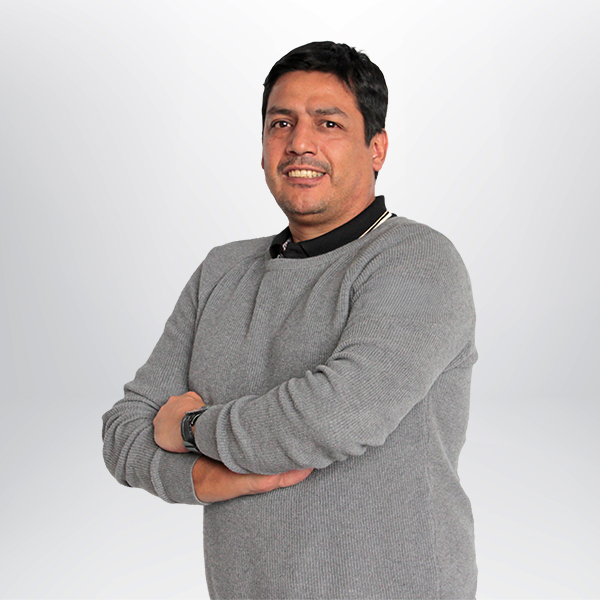 a man with his arms crossed