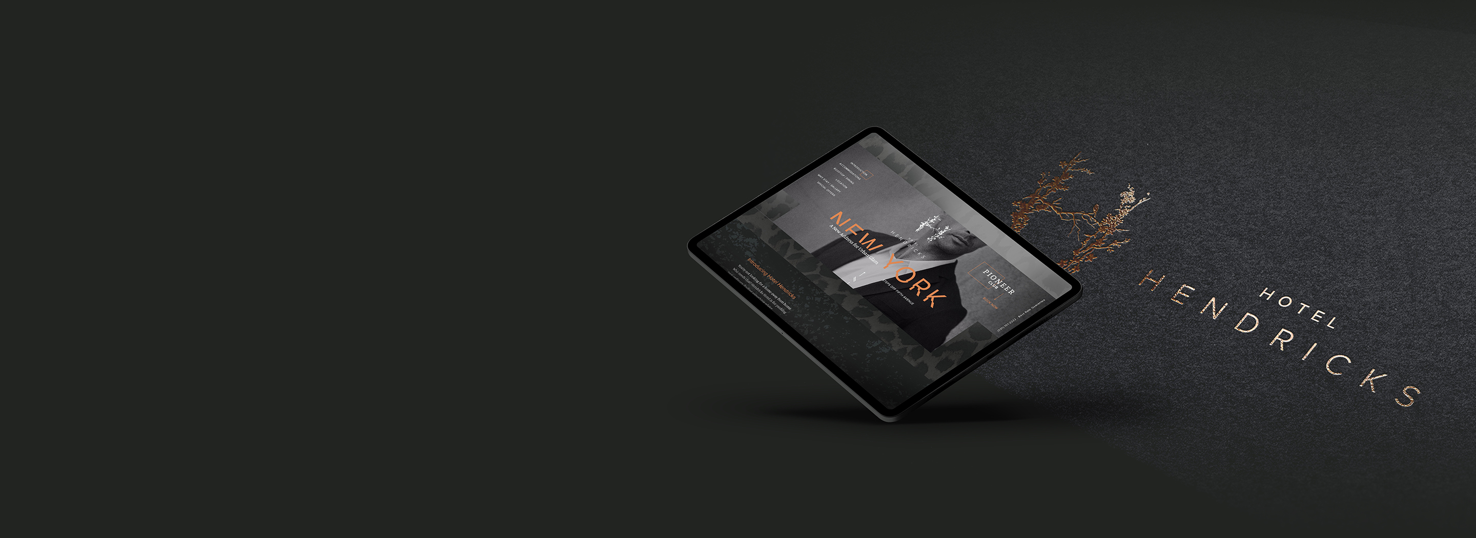 a tablet with a picture of a man on it