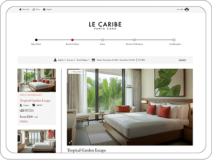 a screenshot of a hotel room