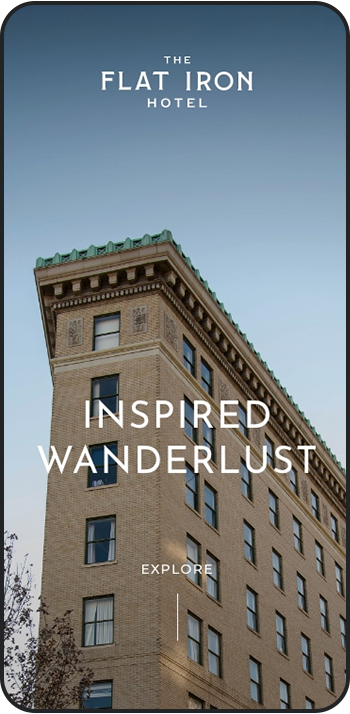 a tall building with a green roof