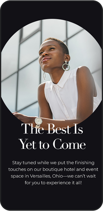 a woman in a white shirt