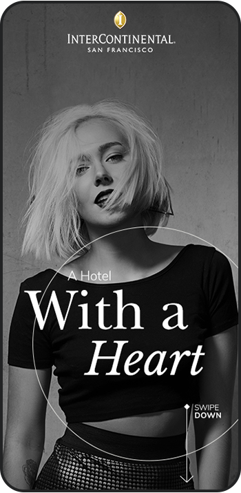 a woman with short blonde hair