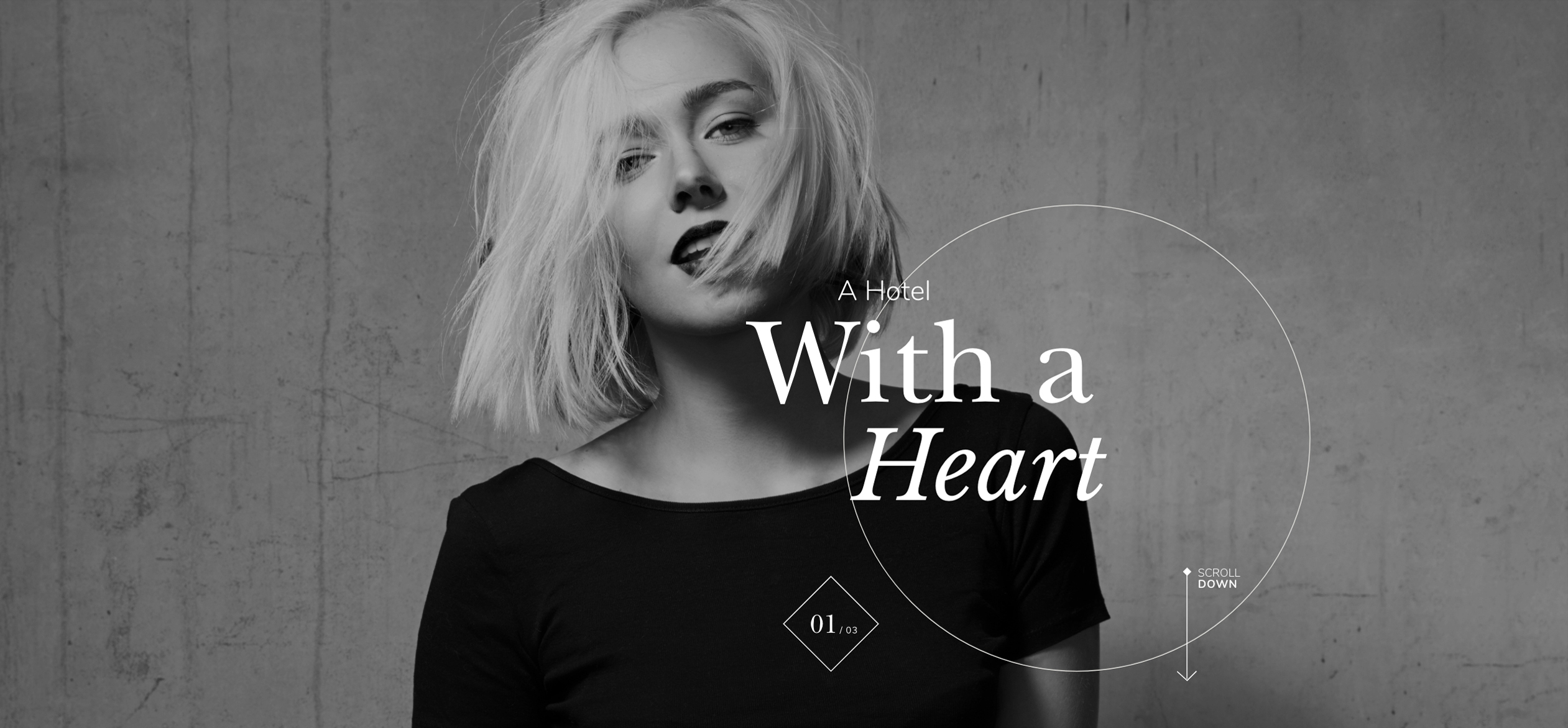 a woman with blonde hair