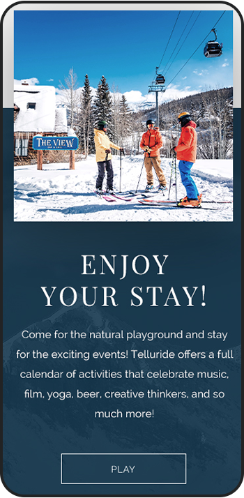 a group of people on skis