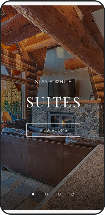 a screenshot of a room with a fireplace and a couch