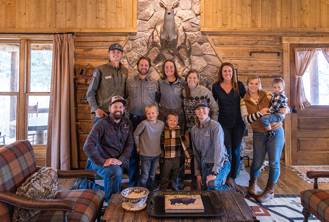 a group of people posing for a photo