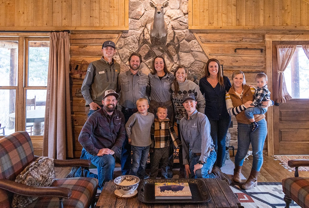a group of people posing for a photo