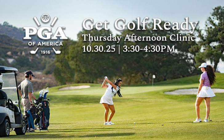 a woman swinging a golf club