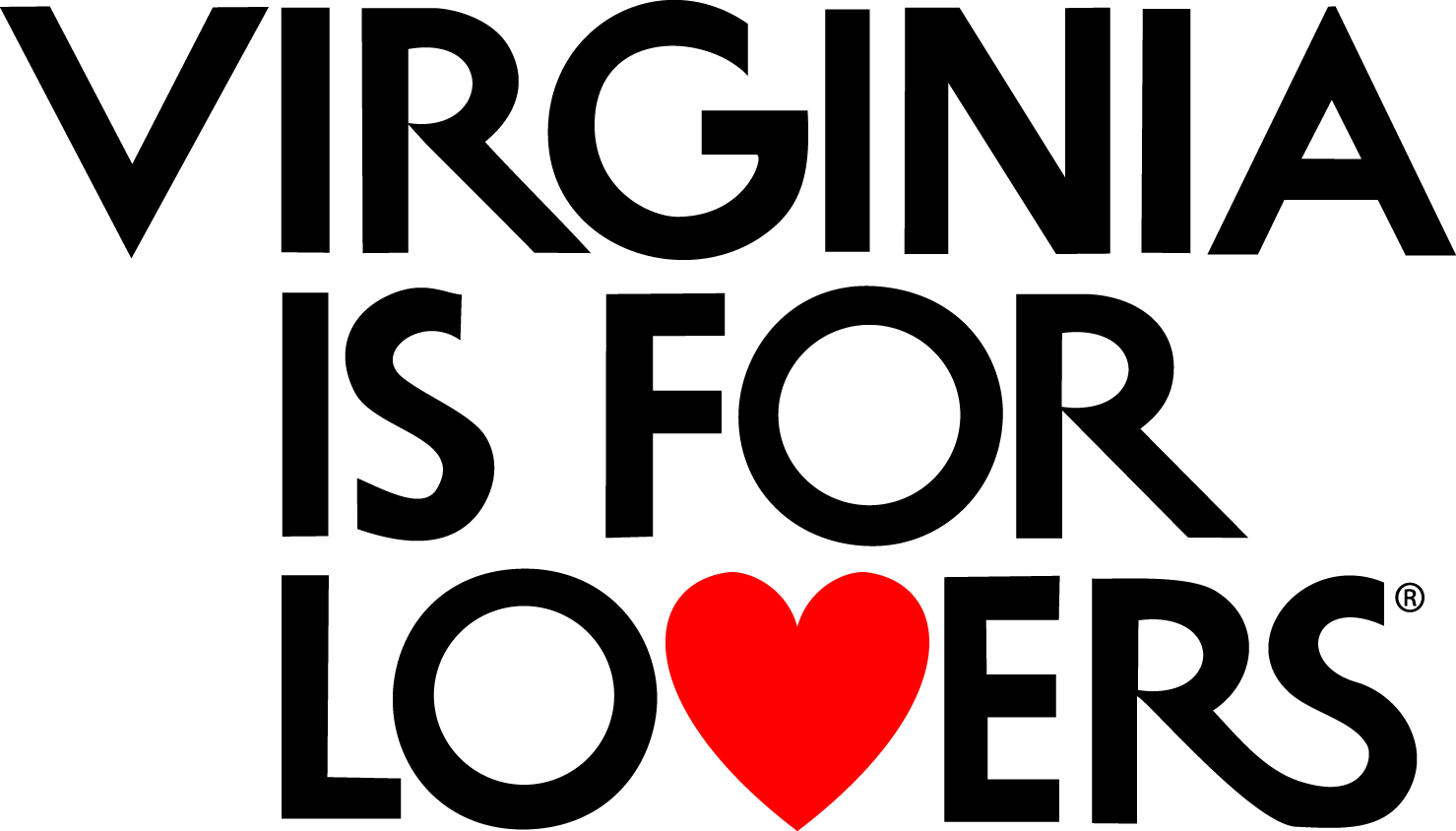 a black text with a red heart