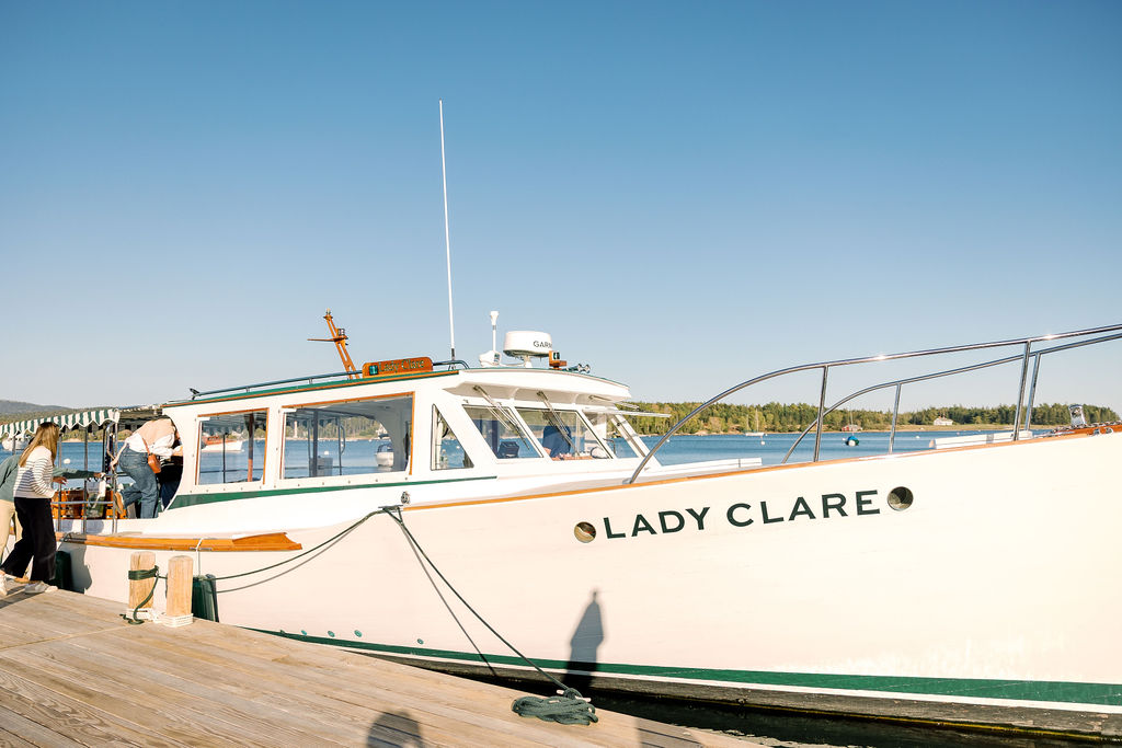 a boat on a dock