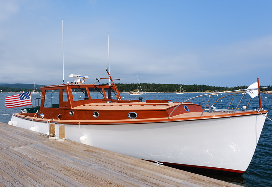 a boat on a dock