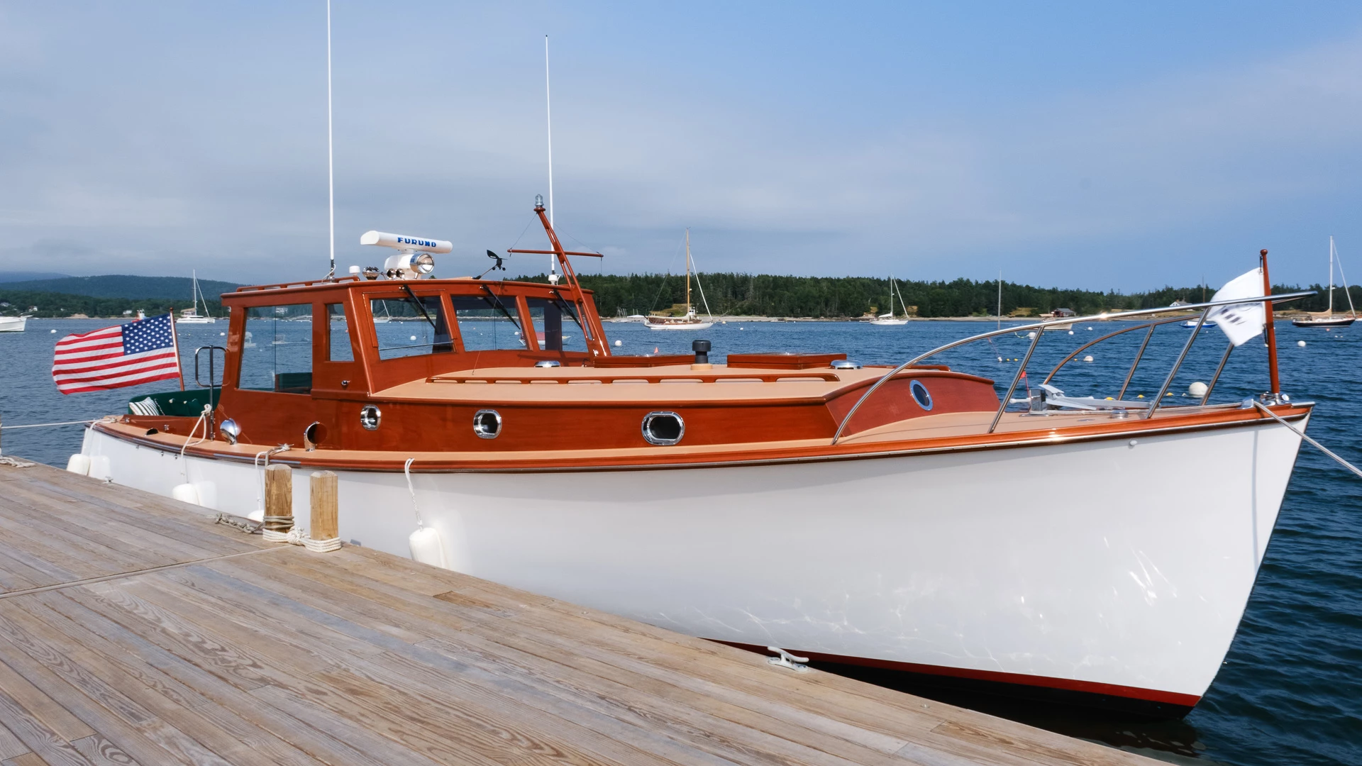 a boat on a dock