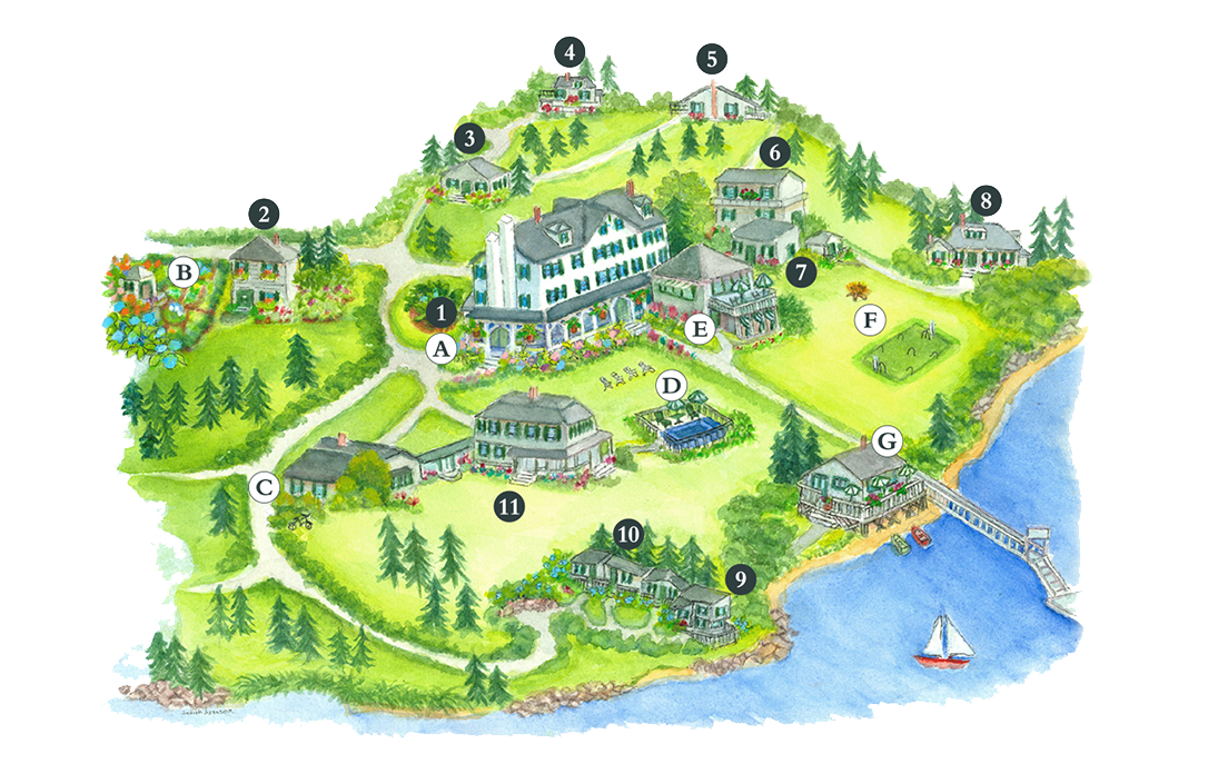 a map of a house