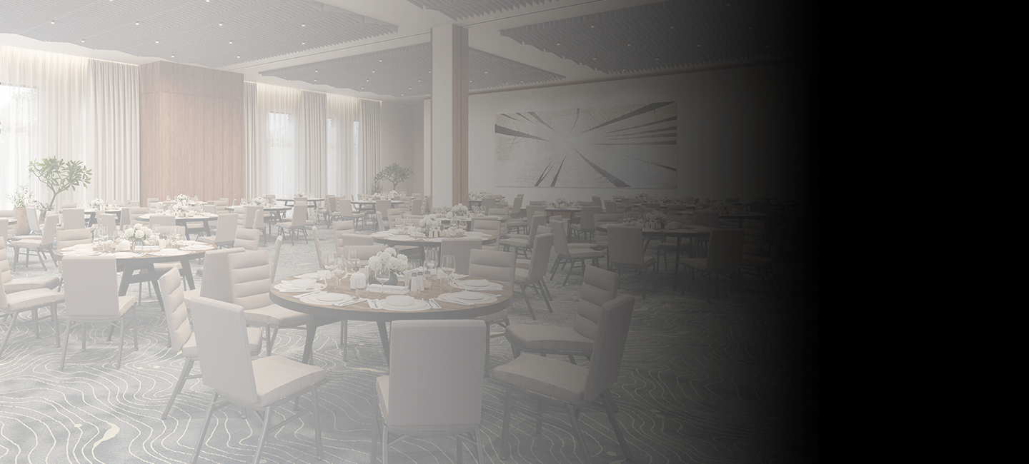 a room with tables and chairs