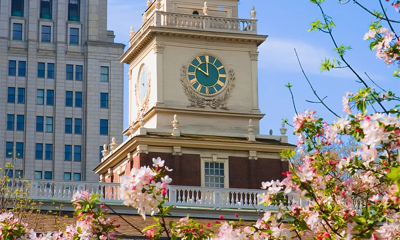 Post image for a clock tower with a clock on it