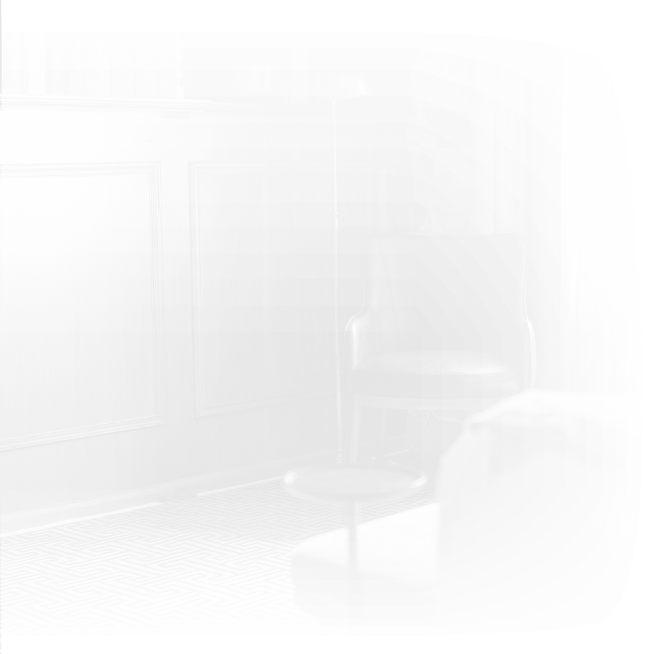 a chair in a dark room