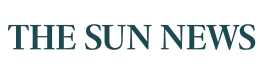 a black background with blue letters