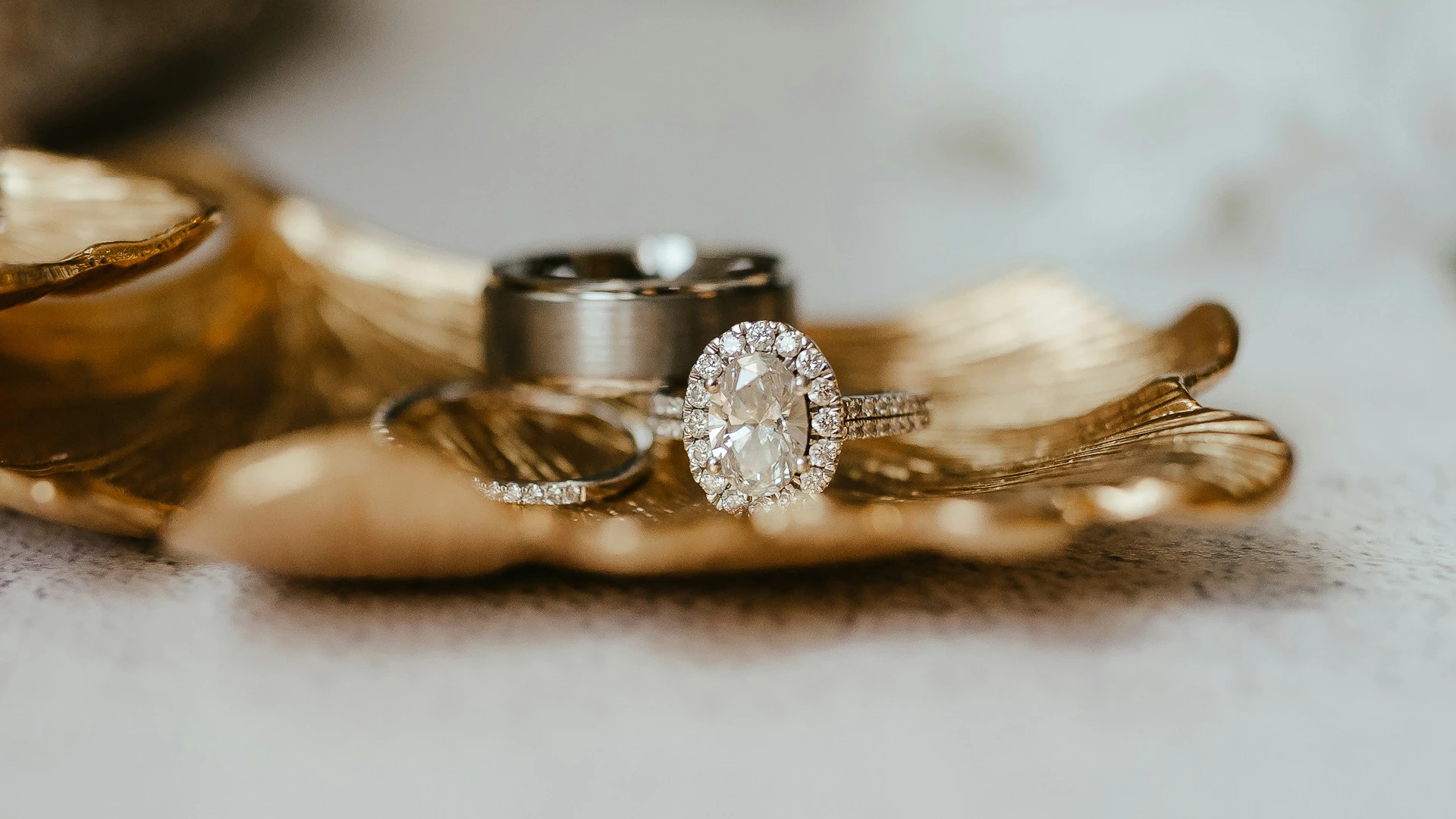 a close up of a ring