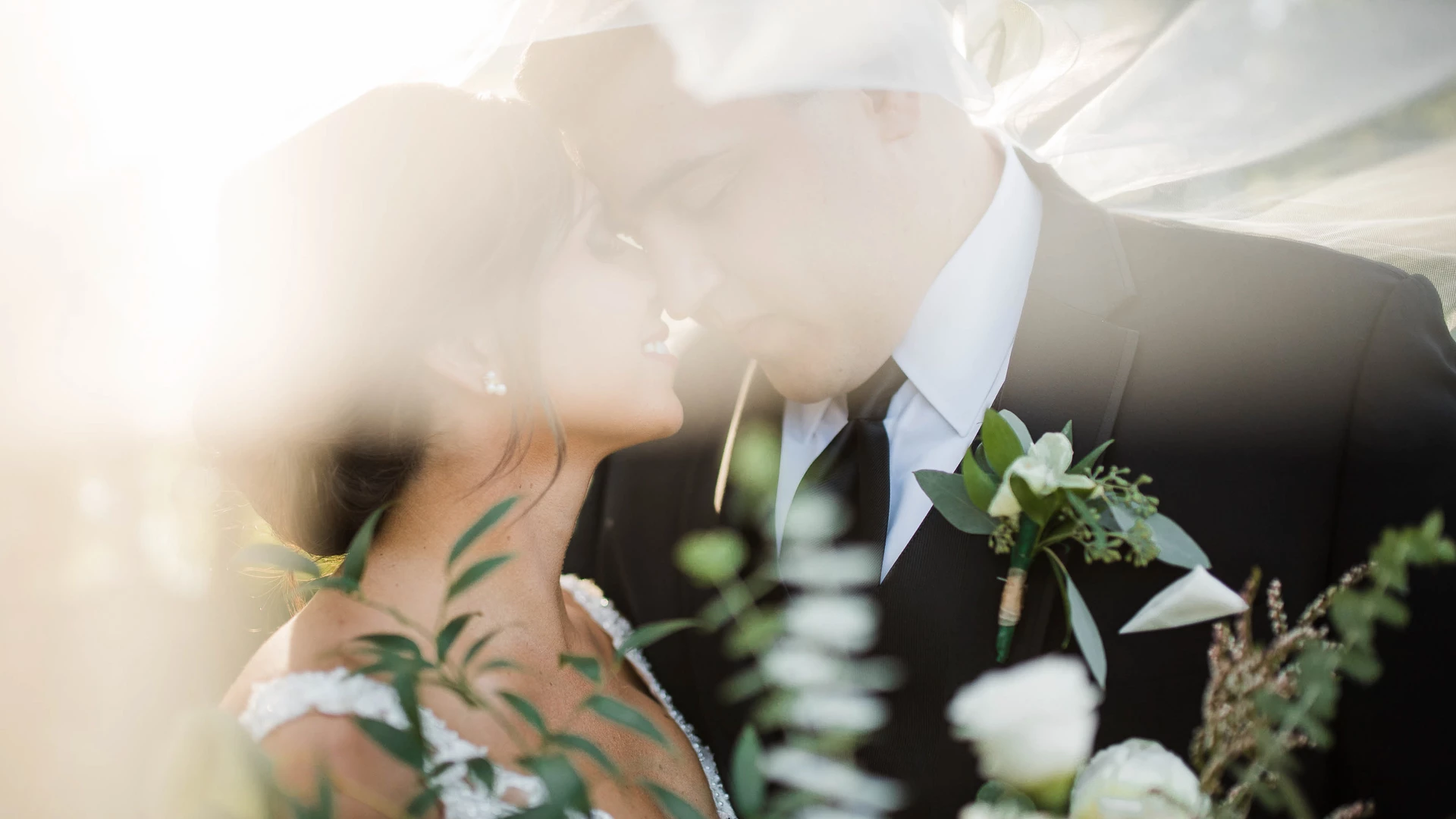 a man and woman in a suit and tie