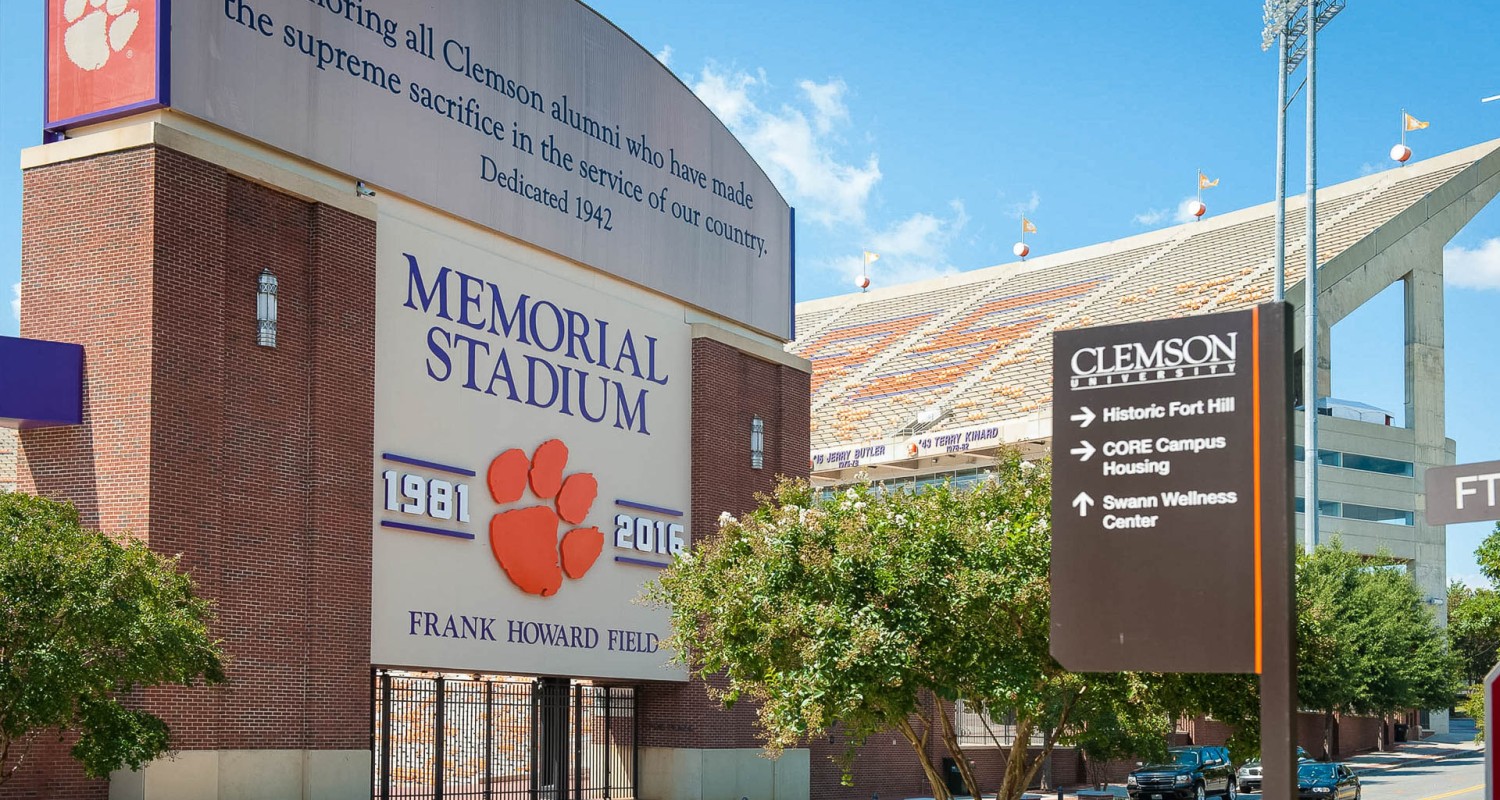 a sign on a building