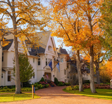 Vogue Magazine article of fall on Mackinac Island
