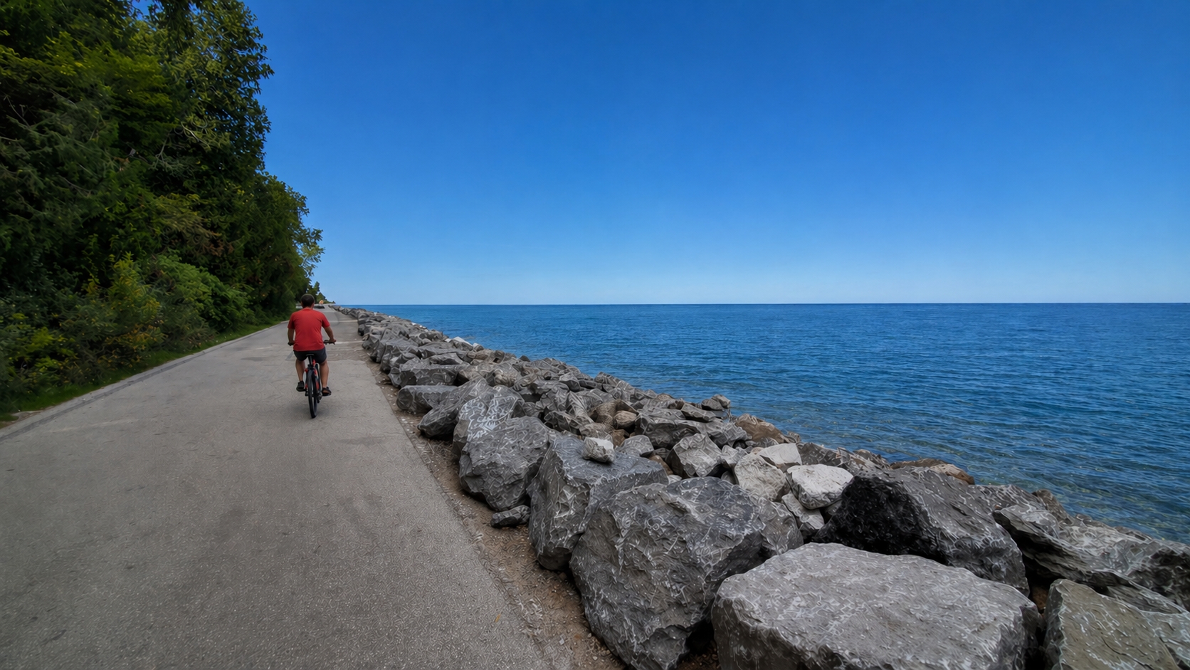 8.2-Mile Perimeter Loop on Mackinac Island