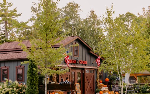 General Store at The Inn at Stonecliffe during the fall