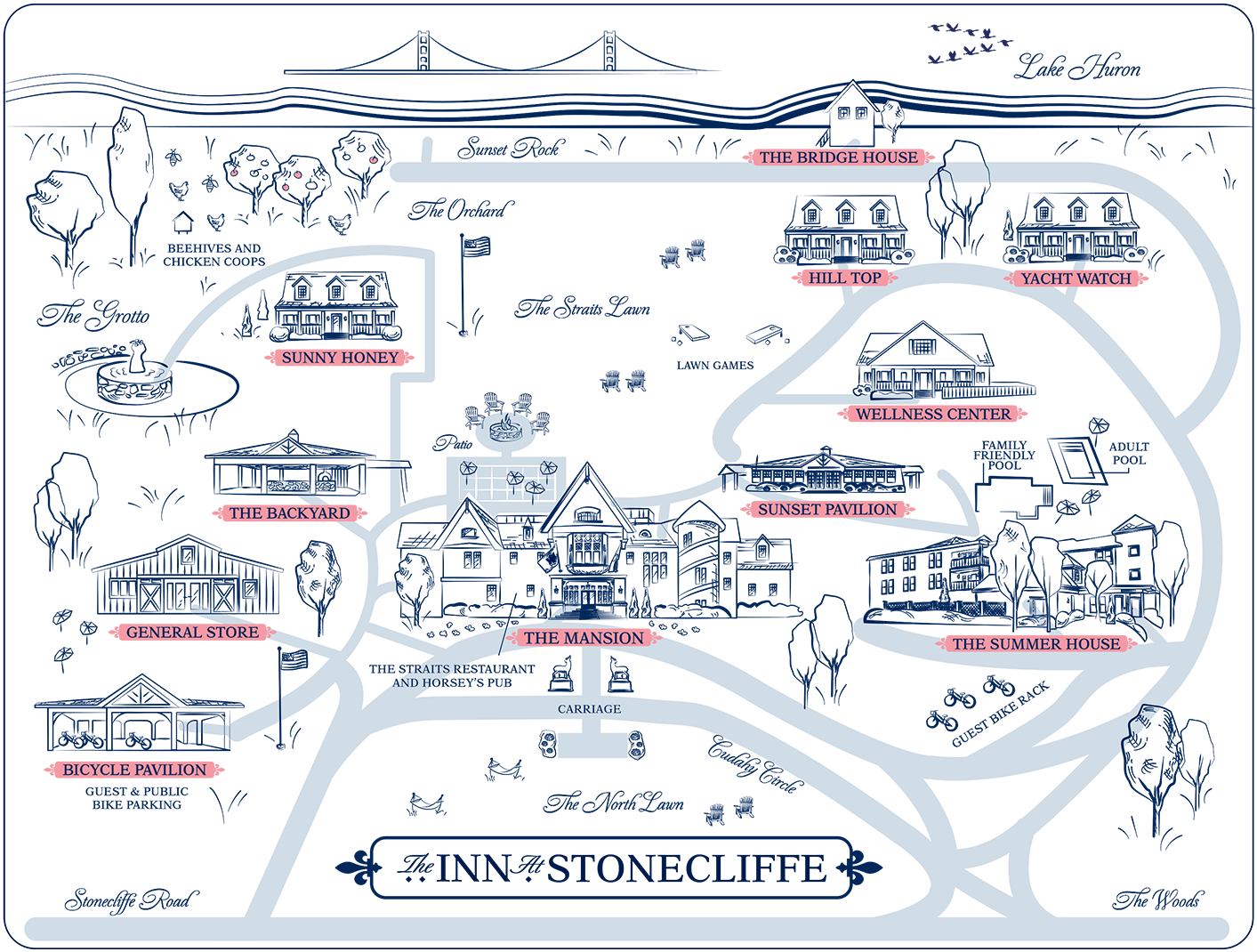 a map of a town