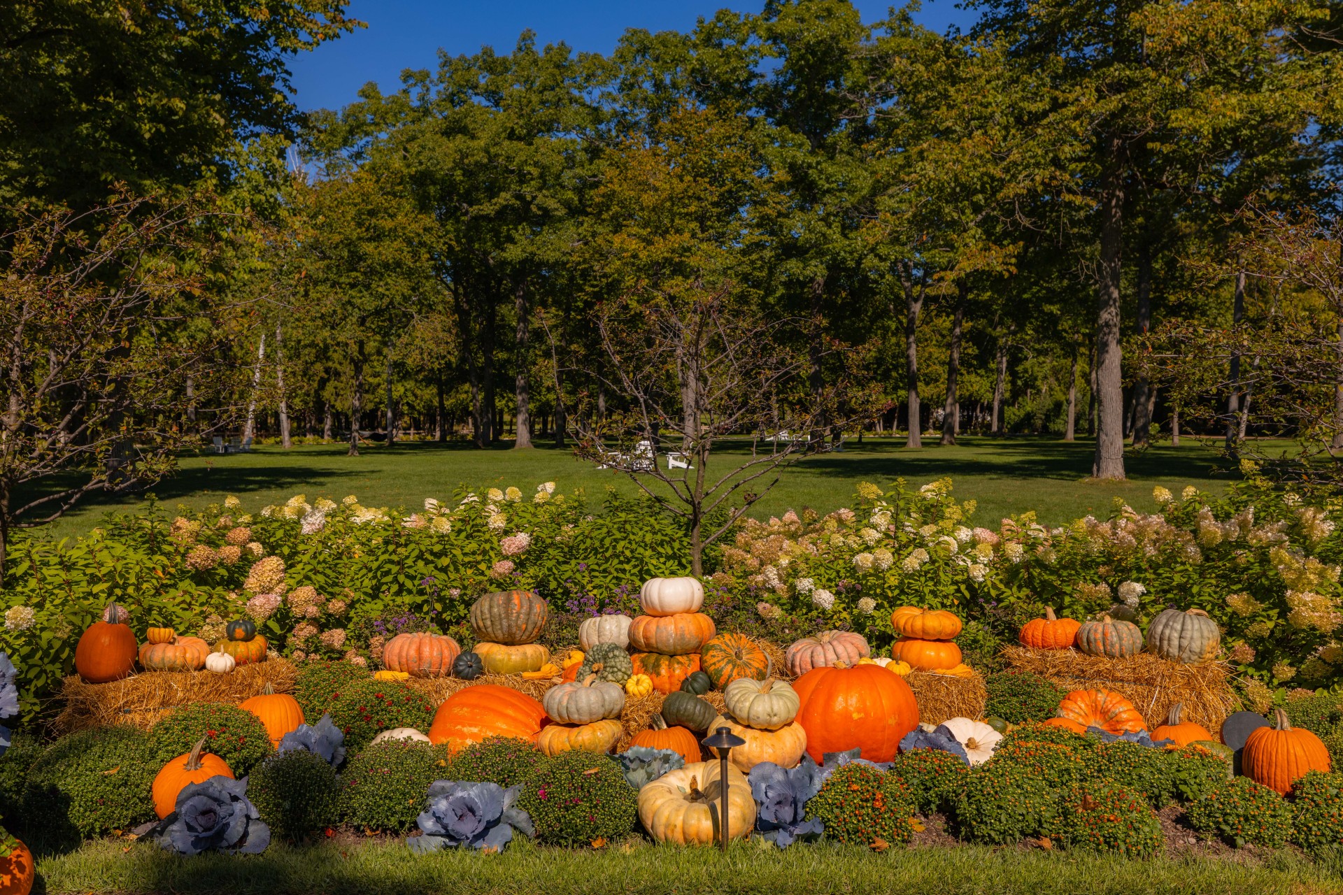 Fall decor at The Inn at Stonecliffe