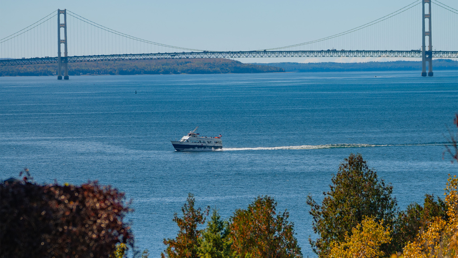 a boat in the water