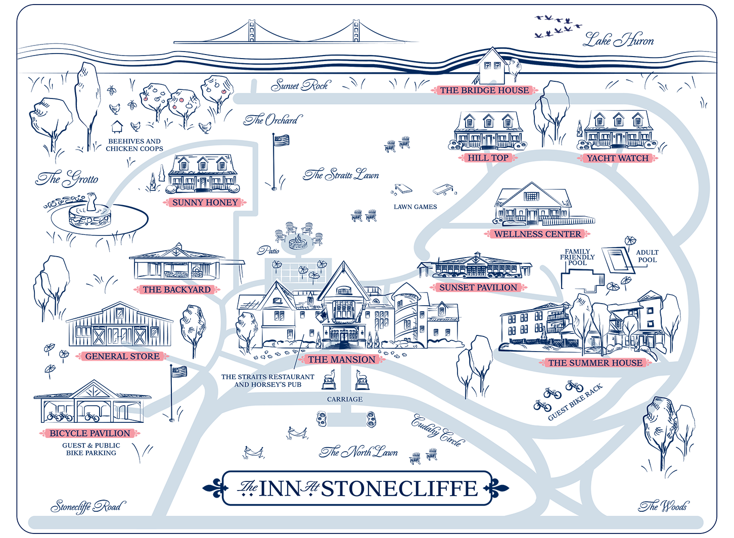 a map of a town