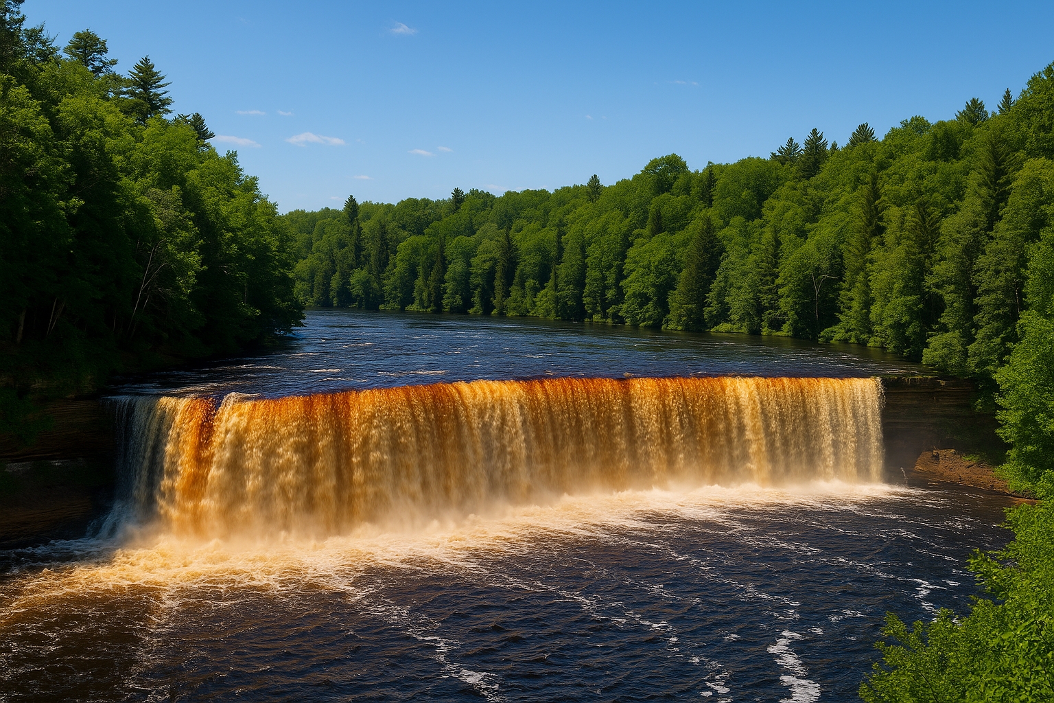 Tahquamenon Falls Root Beer Waterfall Guide