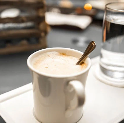 close up of a cup of coffee