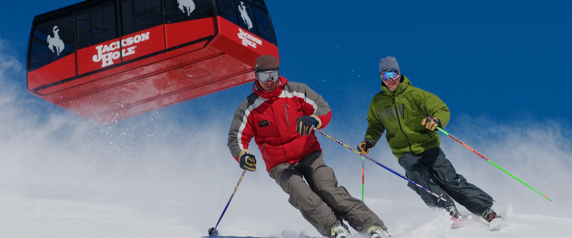 a group of people skiing on the snow