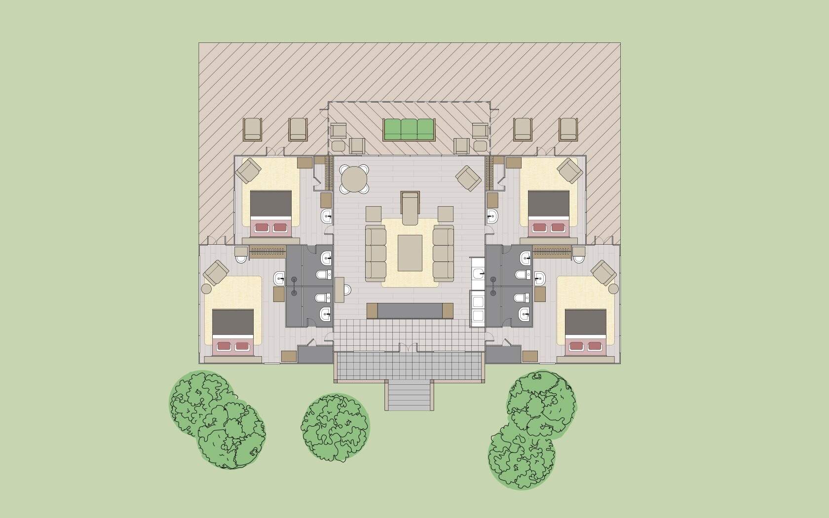 floorplan Cedar House