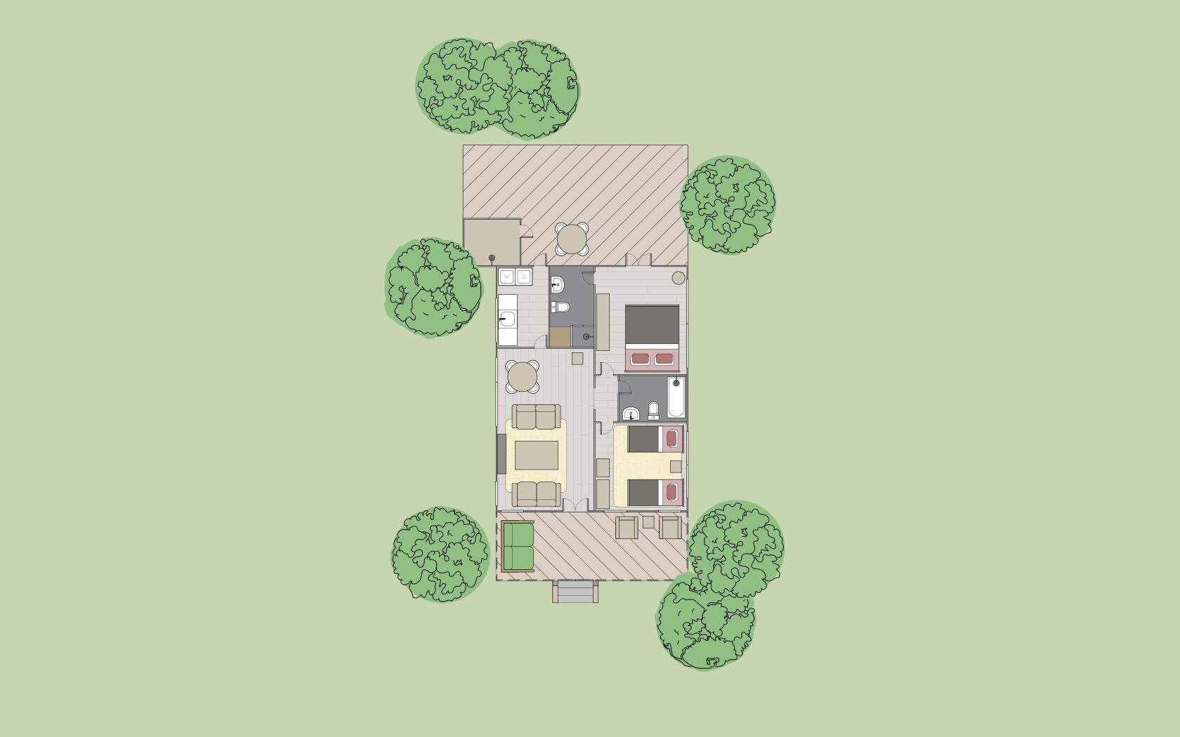 floorplan Michael Cottage