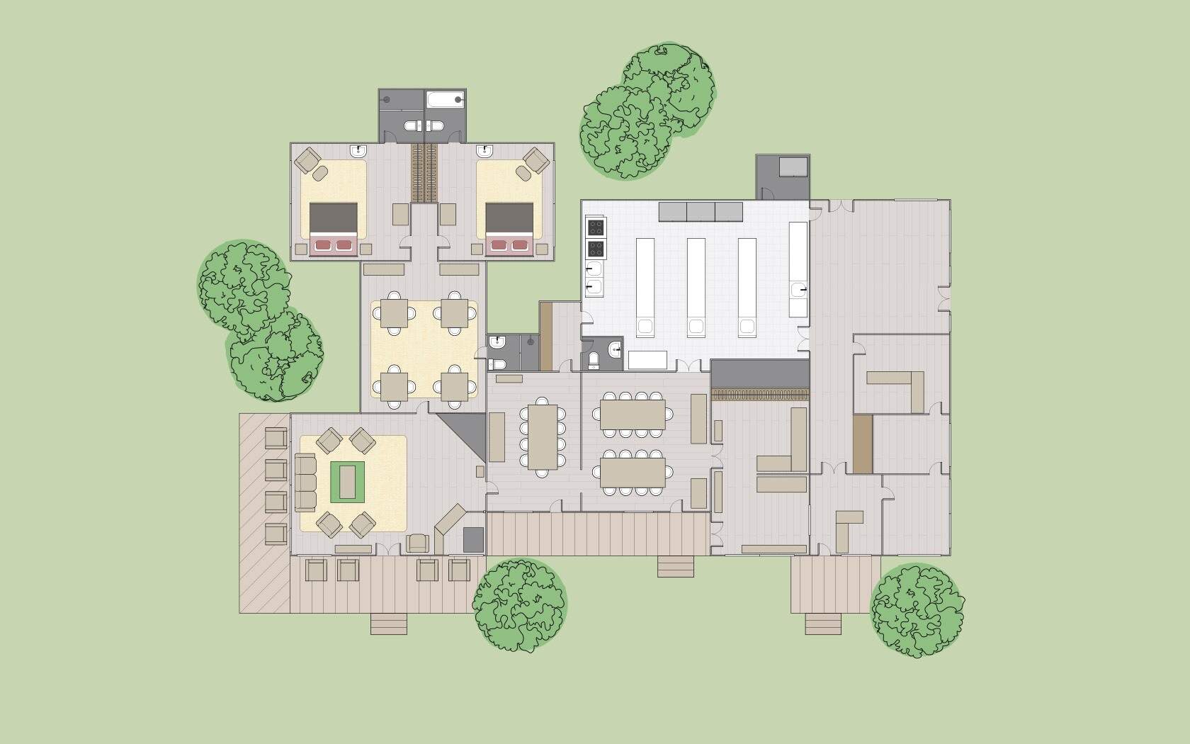 floorplan Hunting  Lodge 