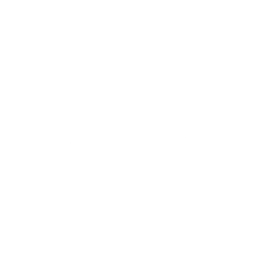 a logo with clouds and sun rays