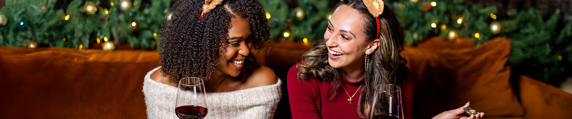 a group of women smiling