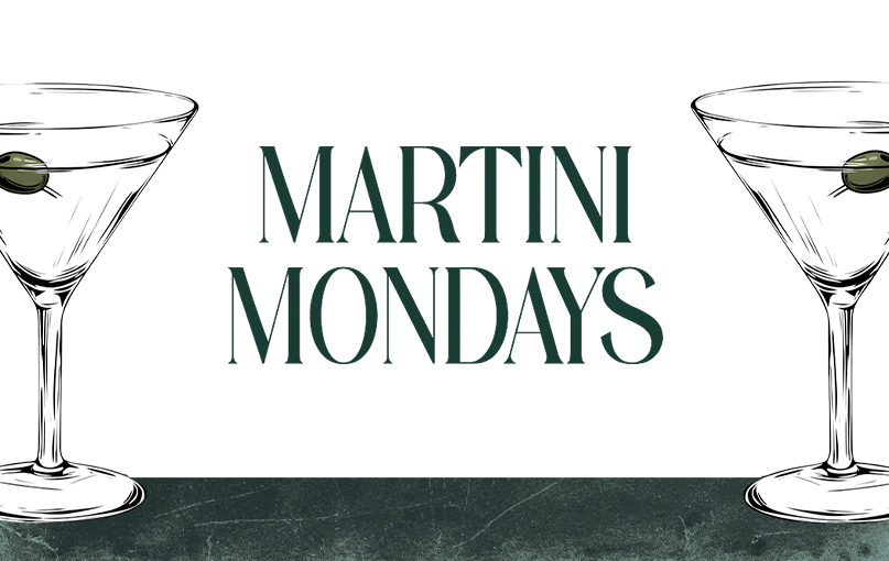 a couple of martini glasses