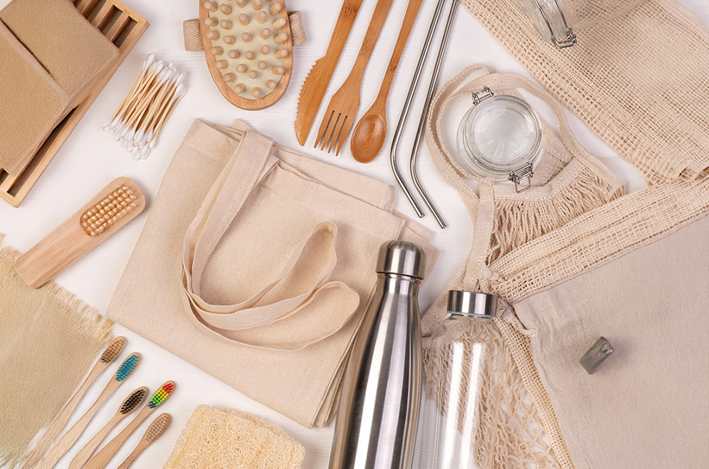 a group of objects on a table