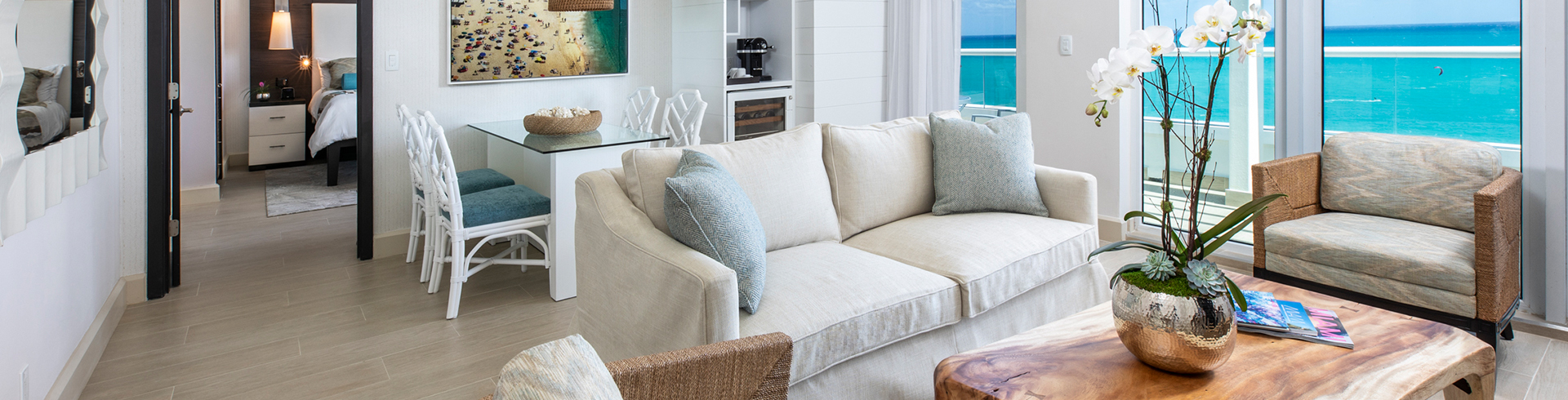 a couch in a room