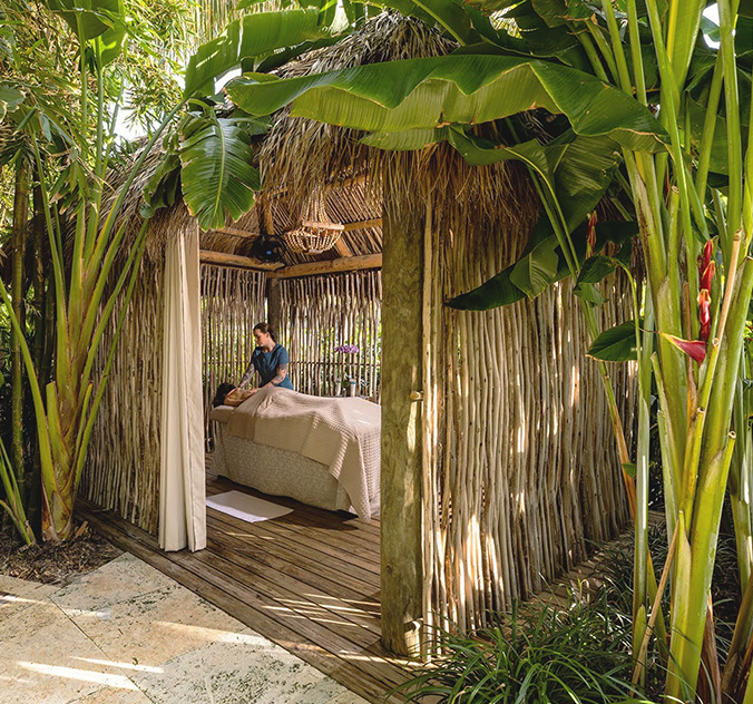 a person getting a massage