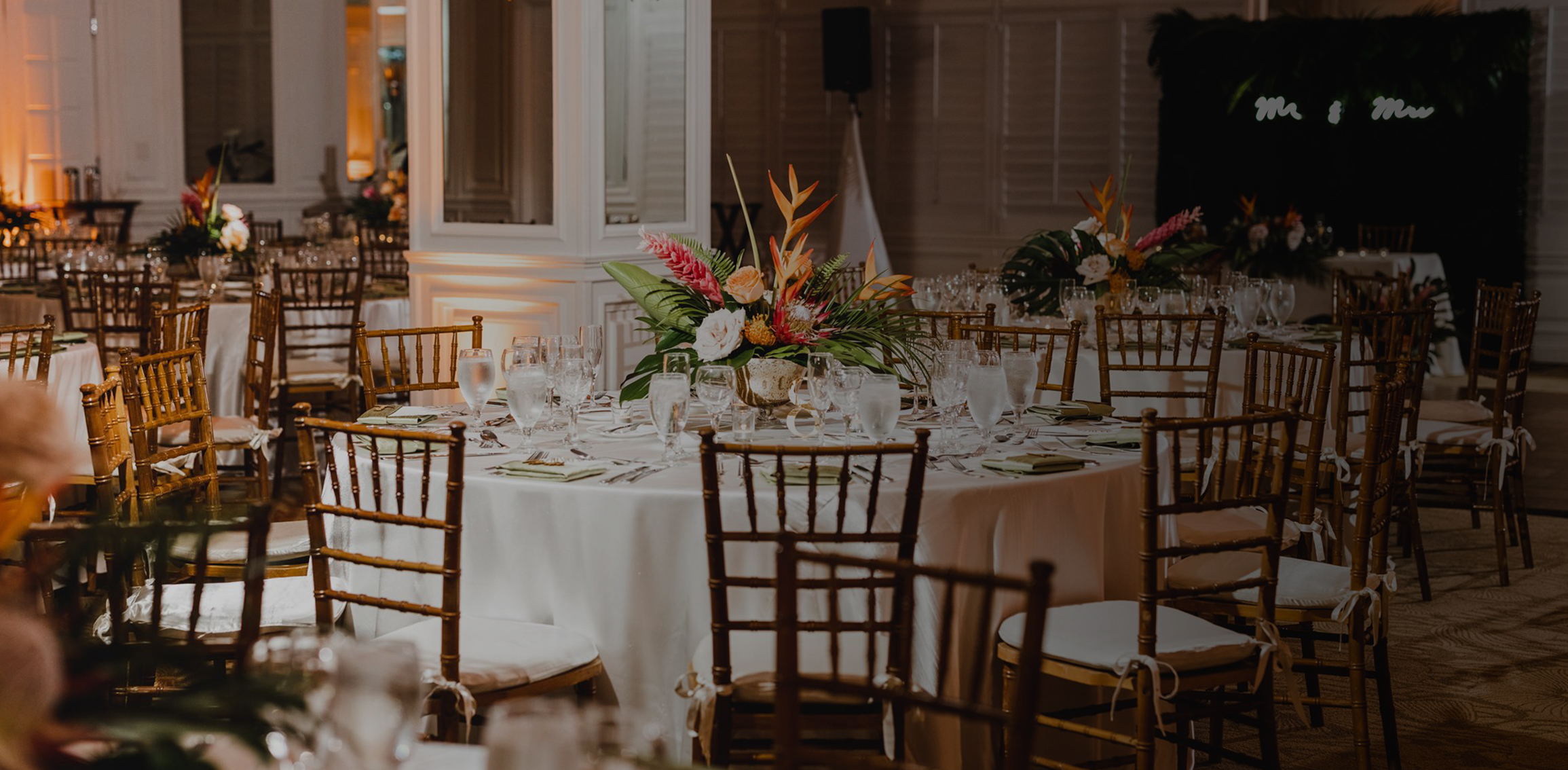 a table set for a dinner party