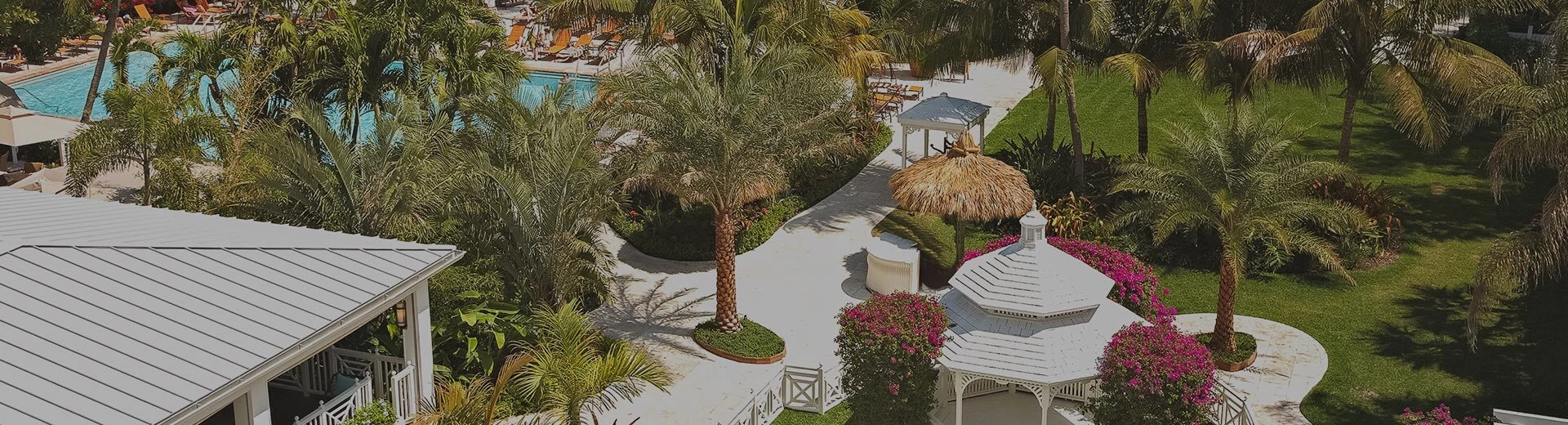 aerial of the hotel