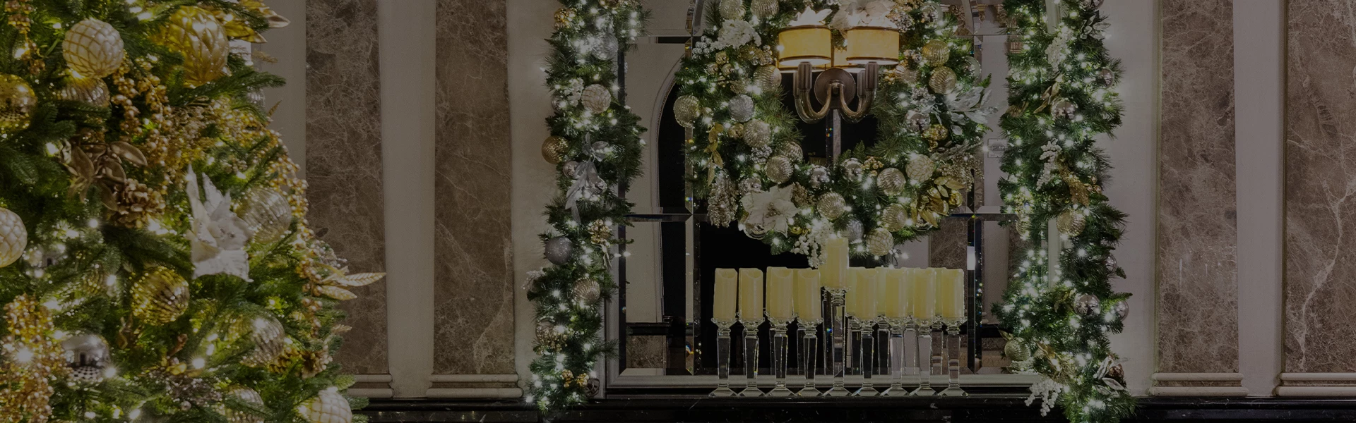 a group of candles on a table