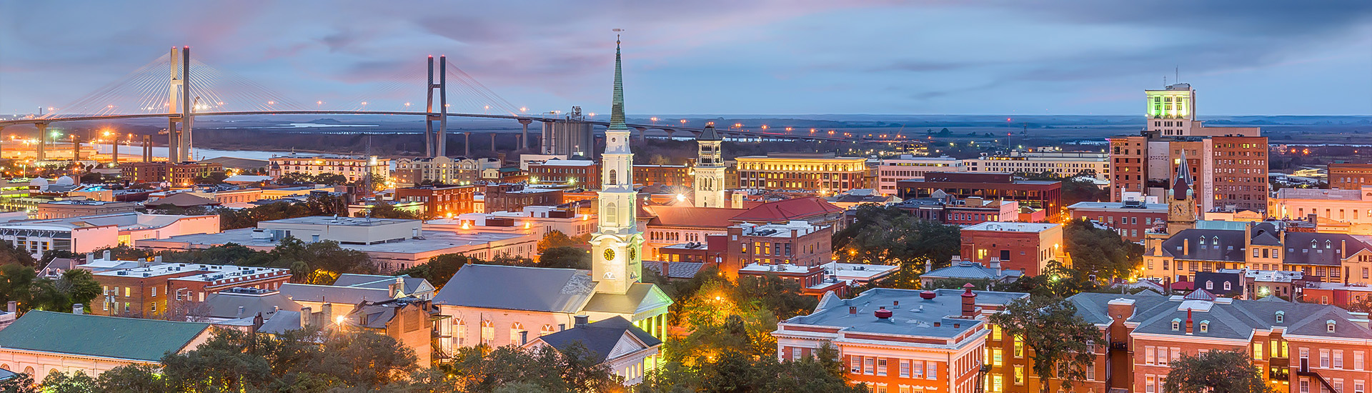 a city with a clock tower