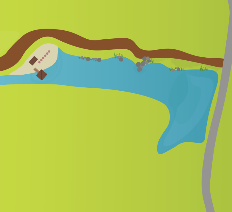a map of a river